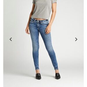 Silver Jeans Blue Cropped Pants